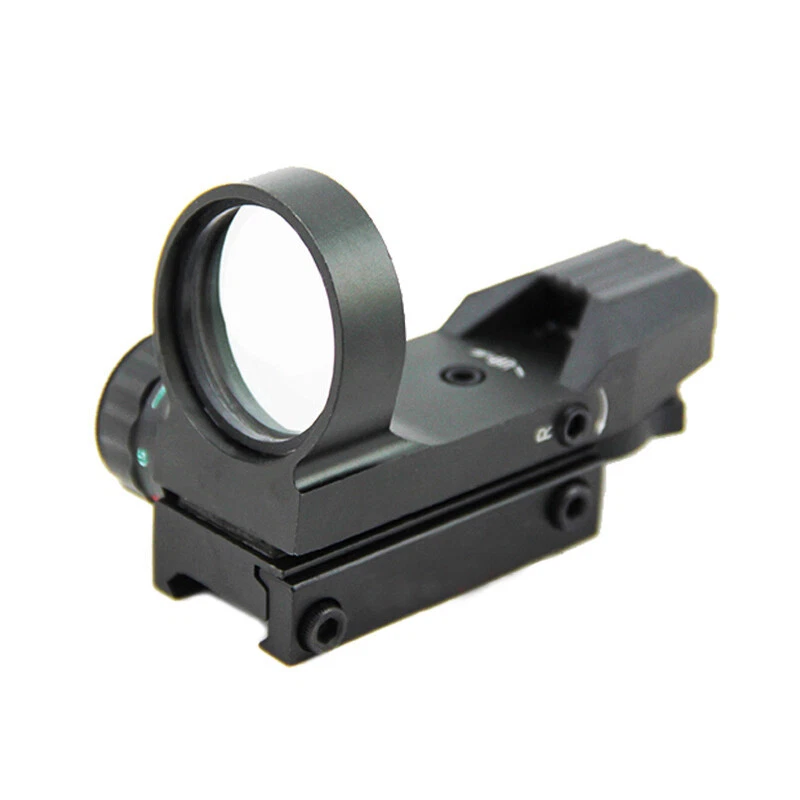 Tactical 1x22x33 Red Green Dot Scope Multi Reticle 4 Pattern Reticle Rifle Scope - Image 2 of 4