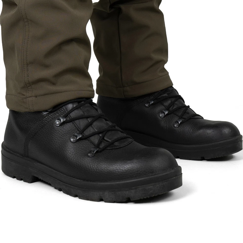 Genuine German Army Para Boots  Black Surplus Leather Combat Military UK 4–13 - Image 2 of 4