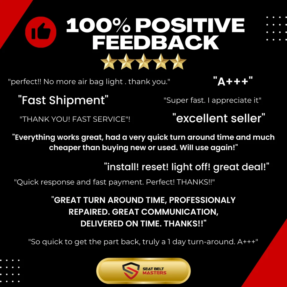 SERVICIO REPARACIÓN PRETENSOR HEBILLA DODGE - PARA TODOS LOS MODELOS DODGE - ⭐⭐⭐⭐⭐⭐ Foto 4 de 4