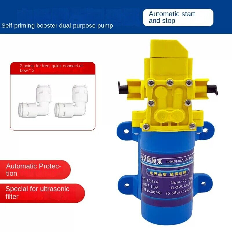 Water Purifier Pumping Booster Self-priming Pump Water Pump Home Use 24V