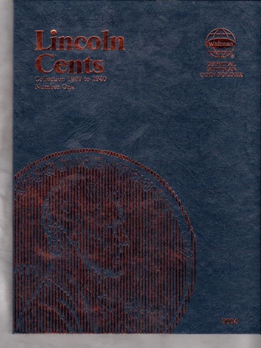 (87) Coins Lincoln Wheat Cent 1909-1940 In Whitman 3 Page Album - Book # 9004