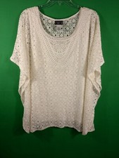 Pullover White Summer Lace Top