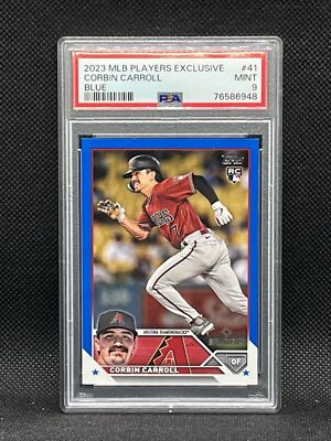 コービン・キャロル Corbin Carroll 2023 Topps X Players Exclusive Blue Parallel Rookie Corbin Carroll