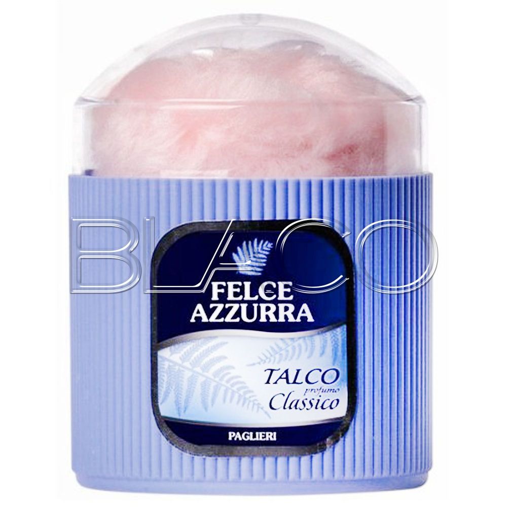 FELCE AZZURRA TALCO CLASSICO IN POLVERE CON PIUMINO SPARGITALCO - 250GR