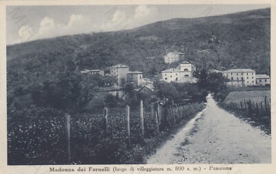 POSTCARD *1 MADONNA DEI FORNELLI BOLOGNA EMILIA ROMAGNA PANORAMA TRAVELLED 1940