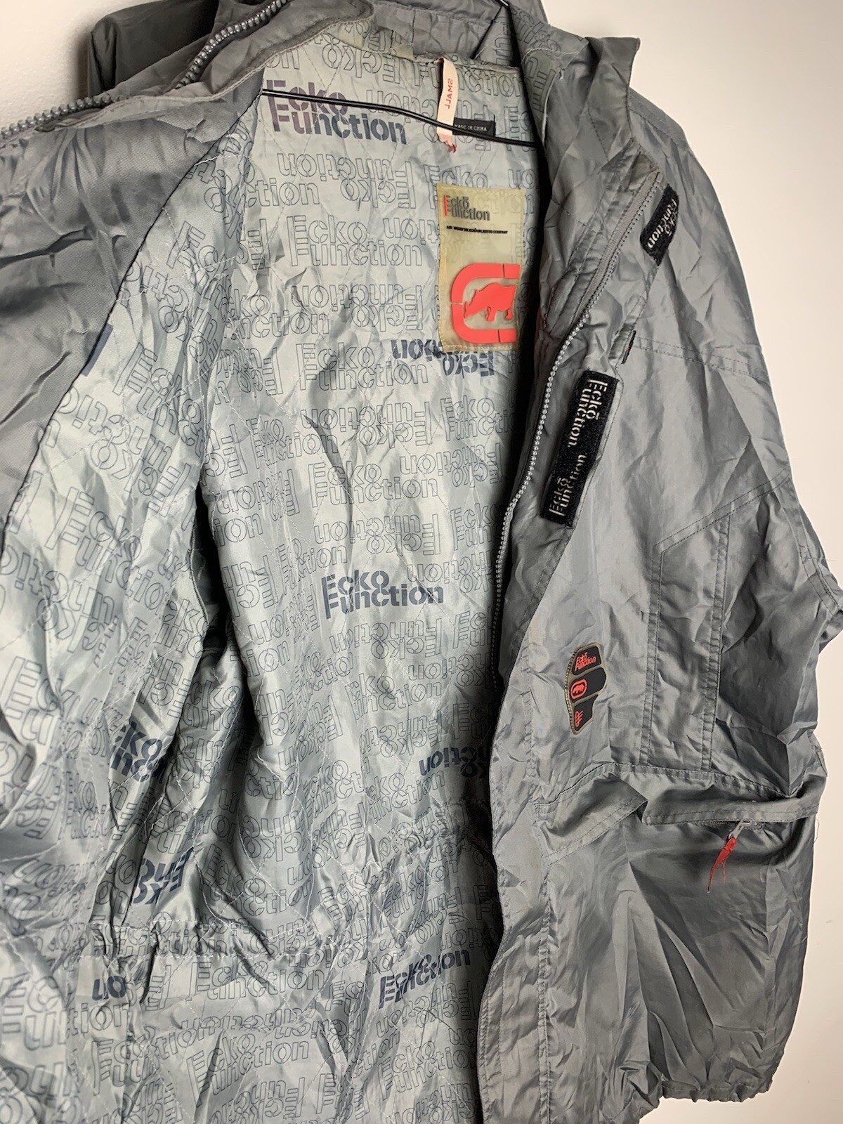Ecko Function Oversized Size Small/ S Rain Jacket… - image 8