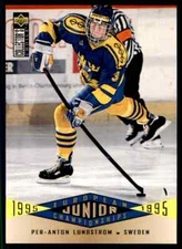 1995-96 Collector's Choice Per Anton Lundstrom #346