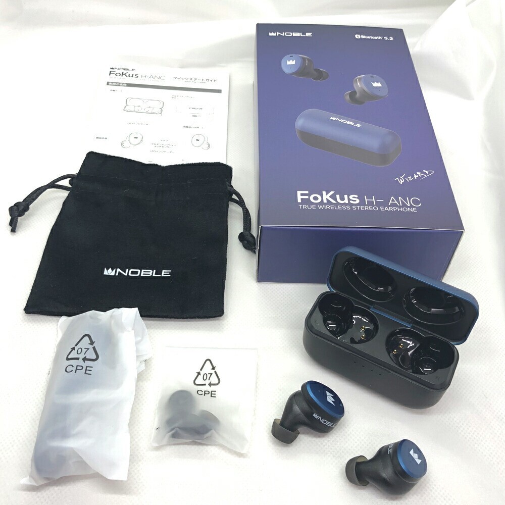 USED】 Noble FoKus pro Completely Wireless Earphones USED】 Noble FoKus pro Completely Wireless Earphones
