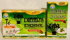 2 Super Dieter's Herbal Tea Tablets Dietary Supplement Aid Weight Loss 90 Tabs