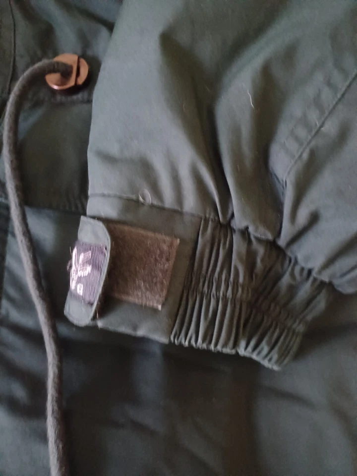 Triple Fat Goose Down Puffer Coat Jacket Green Medium *No Hood* Great Condition  - Image 3 of 4