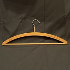 Vintage M. H. K. Wooden Coat Dress Hanger Made In German Democratic Republic