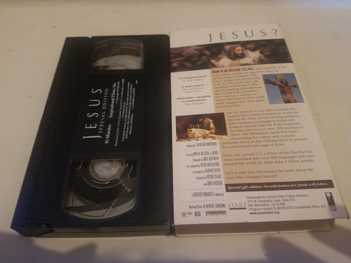 Jesus (VHS) SPECIAL EDITION [includes English and Spanish