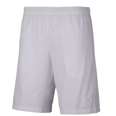 Short De Tennis Dunlop Blanc - Homme, Taille L, Coupe Décontractée, Neuf Avec étiquettes