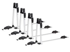 4x VDP Fahrradträger ALU Premium Fahrradhalter Fahrrad Dachträger abschließbar