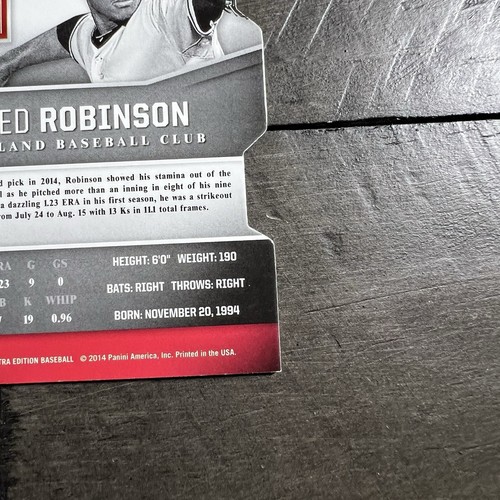 Jared Robinson Panini 2014 Elite Extra Edition #83 Status Purple Die-Cut /150 - Picture 10 of 11