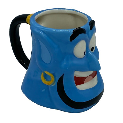 Disney Offizielle Aladdin Genie 3D Gesicht Keramiktasse