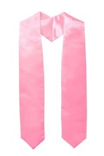 60" Unisex Adult Plain Graduation Stole Sash for Academic Commencement Ceremony