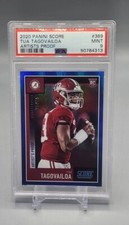 Tua Tagovailoa Rookie 28/35 2020 Panini Score Artist Proof Psa 9