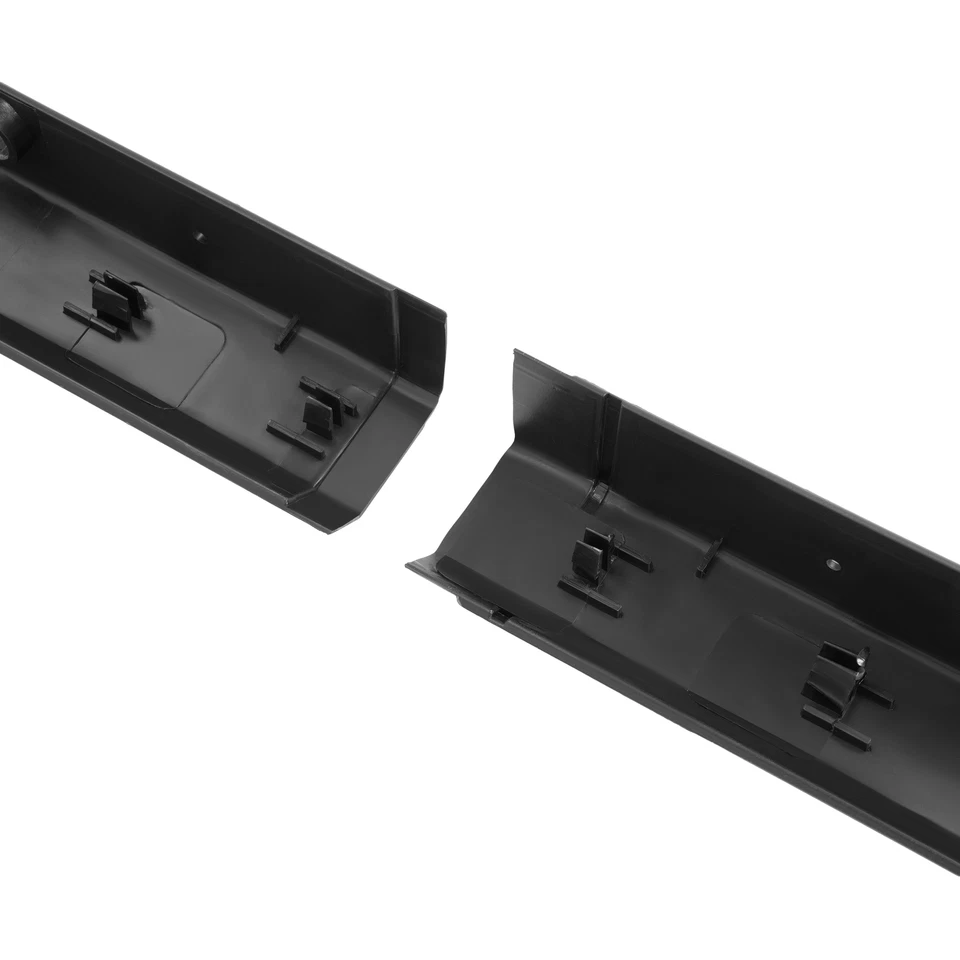 Cubierta de almohadilla de parachoques trasero negro LH RH para Ford F-150 Flareside doble cabina 97-04 Foto 4 de 4