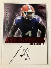 2023 SAGE Low Series Next Level Signatures Red Justin Shorter #NLS-JS Auto