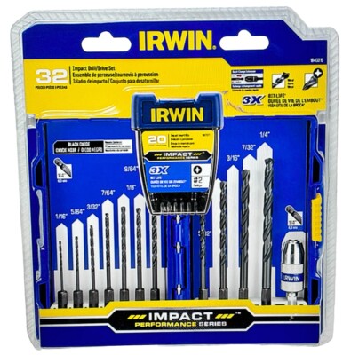 Irwin 32 Pc Impact Drive Set 1840319