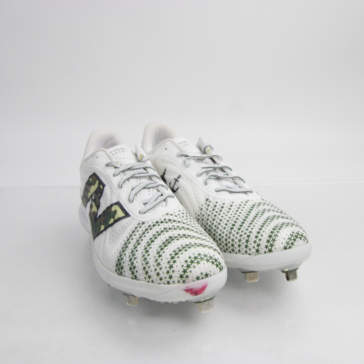 New Balance Baseball Cleat Men's White/Green 0