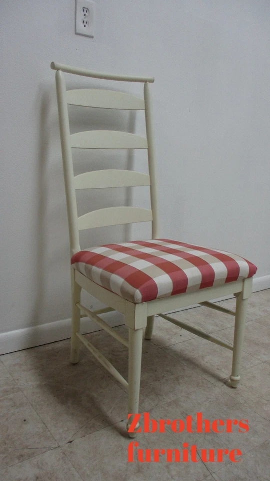 Silla lateral de escritorio con respaldo de escalera para muebles Lexington colección De Cristofaro Foto 2 de 4