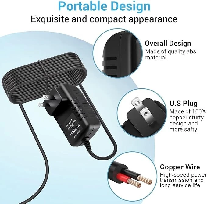 AC Adapter For Valeton GP-100 Multi-Effects Processor Charger