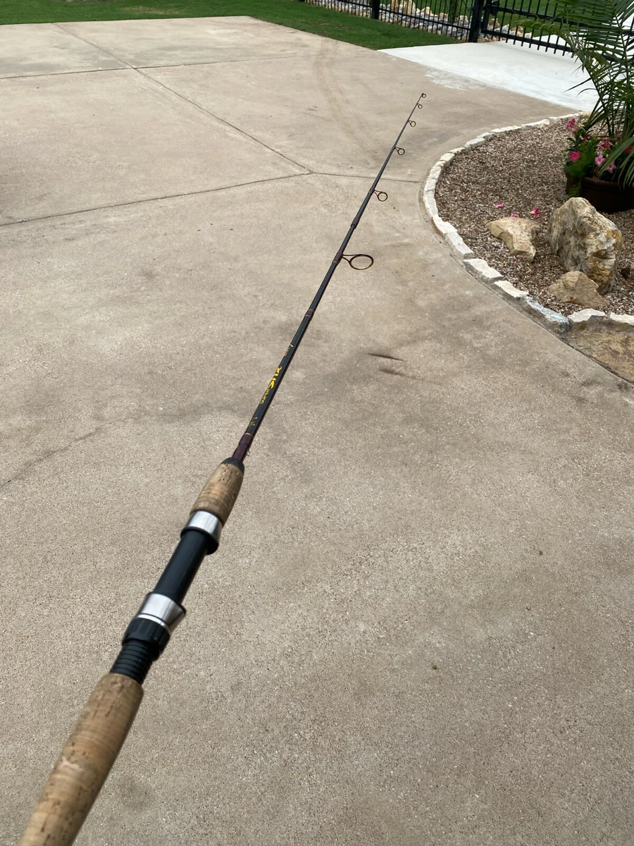 Vintage IM7 Graphite 2 Pc Spinning Fishing Rod 6' / Medium Action / KSS-335