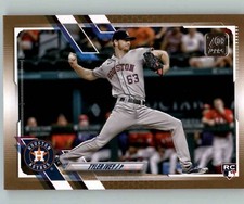 2021 Topps Update TYLER IVEY Gold Parallel /2021 Astros Rookie RC #US274