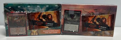 MTG 2 X Boxes New Capenna Set Baldur's Gate Draft Sealed w/BAB Promos and Promos