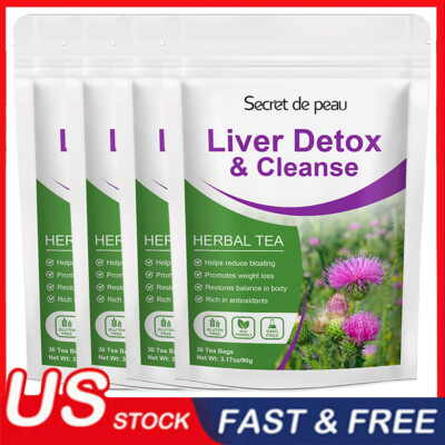 30 Tea Bags Liver,Kidney and Pancrea Herbal Compound Detox & Cleanse Herbal Tea