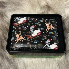 NIB Buckle-Down Men's Bi-fold Wallet - Rick & Morty Winter Design - Christmas!