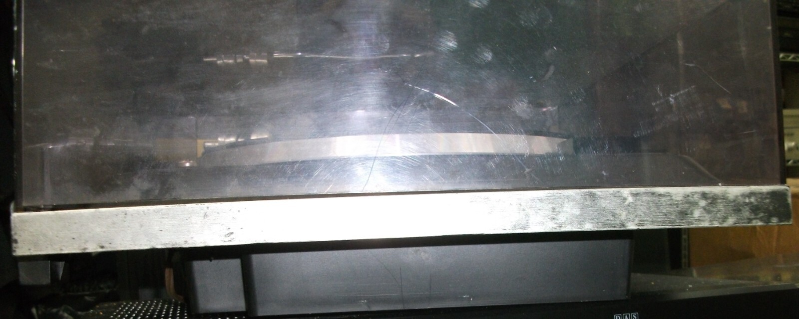 BSR Quanta 720 Turntable & dust cover, works new stylus. Old style