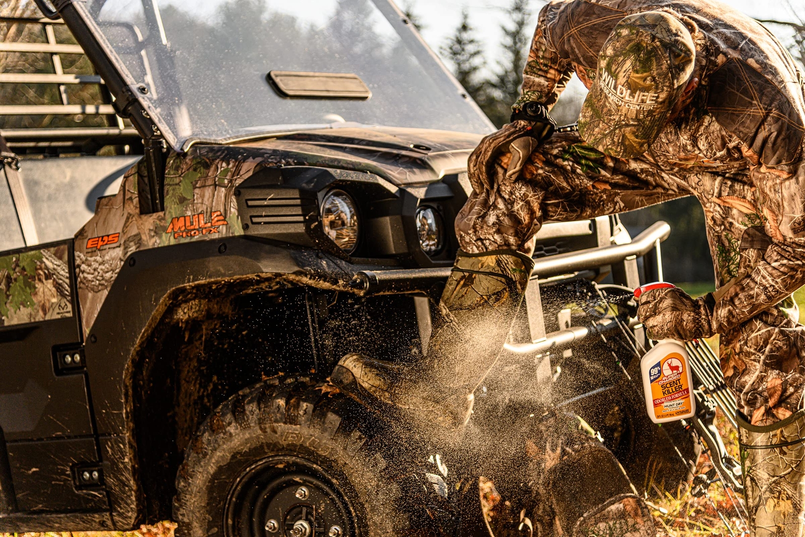 Wildlife Research Scent Killer Gold Autumn Formula 24oz Spray with Hunt Dry Tech