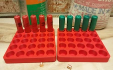 28 Gauge Shot Shell Reloading Tray/Block  25 Shells - 2 Pack