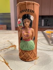 Tiki Mug - Hawaii Kai - Hula Girl - JPI Japan Brand New 