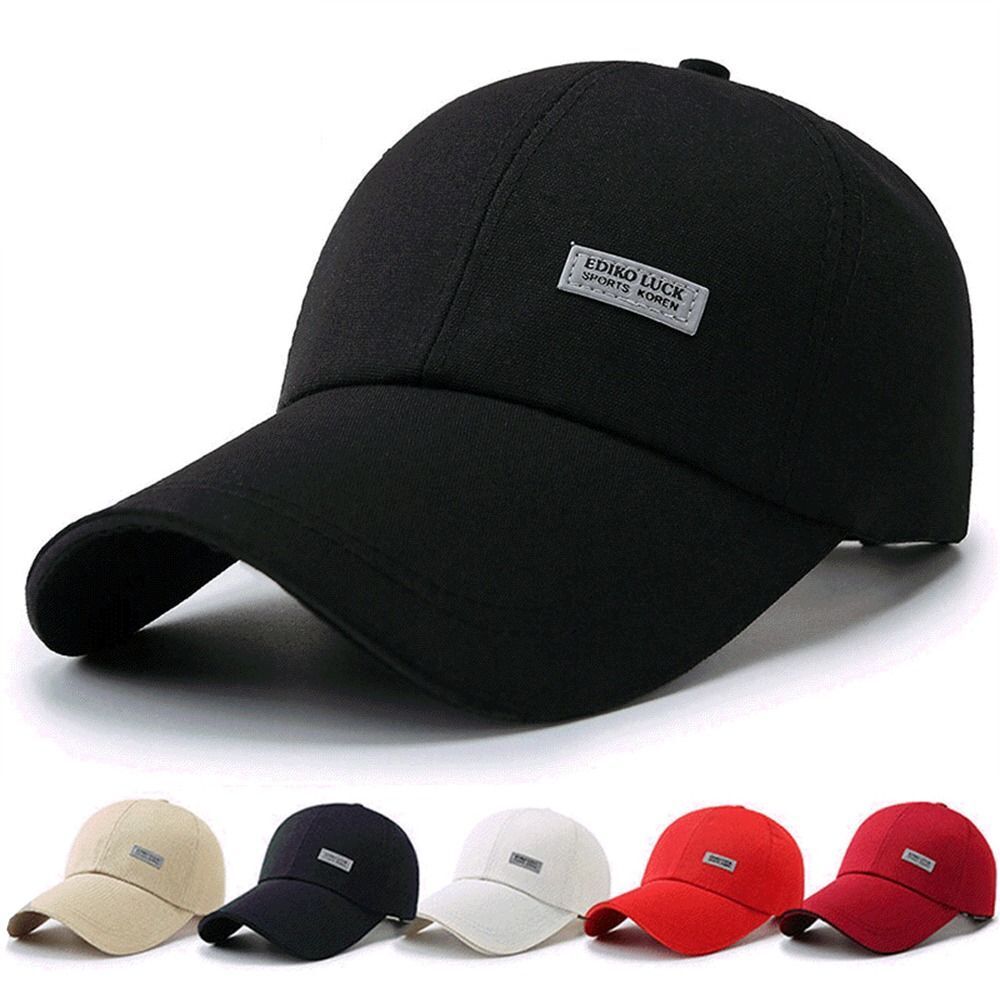 APL Berretto baseball lungo ponte tinta unita papà cappello cofano primavera estate