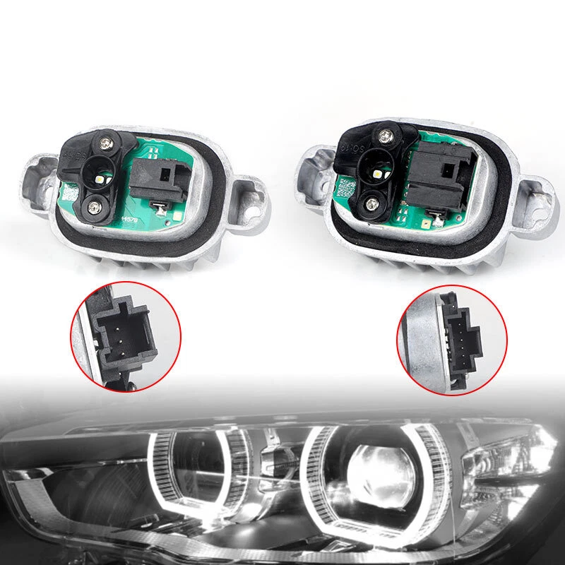 2Pcs LED HEADLIGHT DRL MODULES 63117428425 7428425 For BMW 1 SERIES F20 F21 LCI - Image 2 of 4