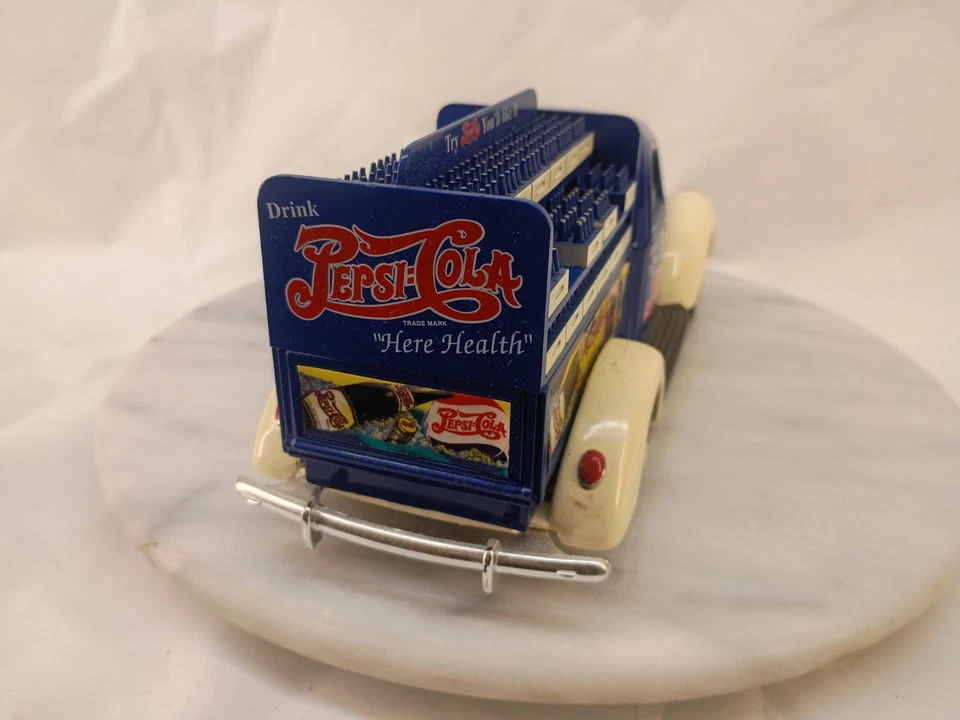 Banco de monedas camión de reparto Ford Pepsi Cola 1940 diecast rueda dorada vintage 1:32 Foto 4 de 4