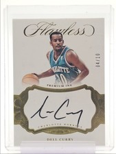 DELL CURRY 2016-17 FLAWLESS PREMIUM INK GOLD HORNETS AUTO /10 Q0933