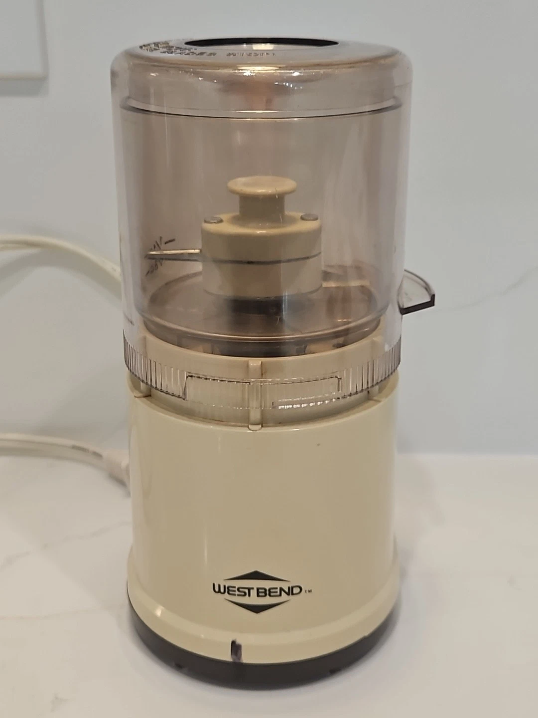 Vintage West Bend High Performance Food Processor Chopper Model 65-Works
Opens in a new window or ta