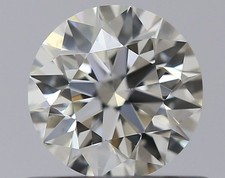 Natural Diamond K/VS Grade Loose Brilliant Round 5 mm 0.50 CT GIA CERTIFIED 1391.40 per carat