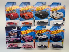 Hot Wheels Porsche 911 Carrera RS 2.7 GT3 Turbo Factory Fresh lot of 8 CHASE