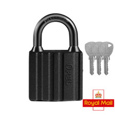 Heavy Duty Padlock 38mm Waterproof Padlock With 3 Keys Premium Quality Opel