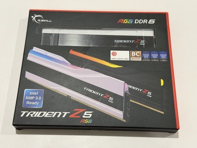 G.Skill Trident Z5 RGB 32 GB (2 x 16 GB) DDR5-6000 CL36 Memory - New