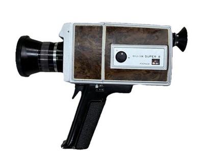 Vintage EMDEKO Woody Super 8 Movie Camera Model ZL-7200 Tested
