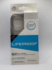 LifeProof NEXT Apple iPhone 12 mini Case Black Crystal Clear Slim Drop