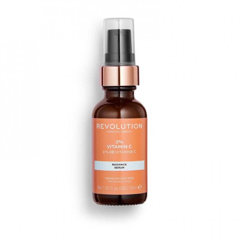 Revolution Radiance Serum 3% Vitamin C 30ml BNIB