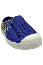 Native Toddler's Girl Jefferson Sugarlite Block Sneaker Blu/Wht/Celery
